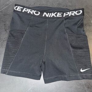 Nike Pro Black Athletic Shorts